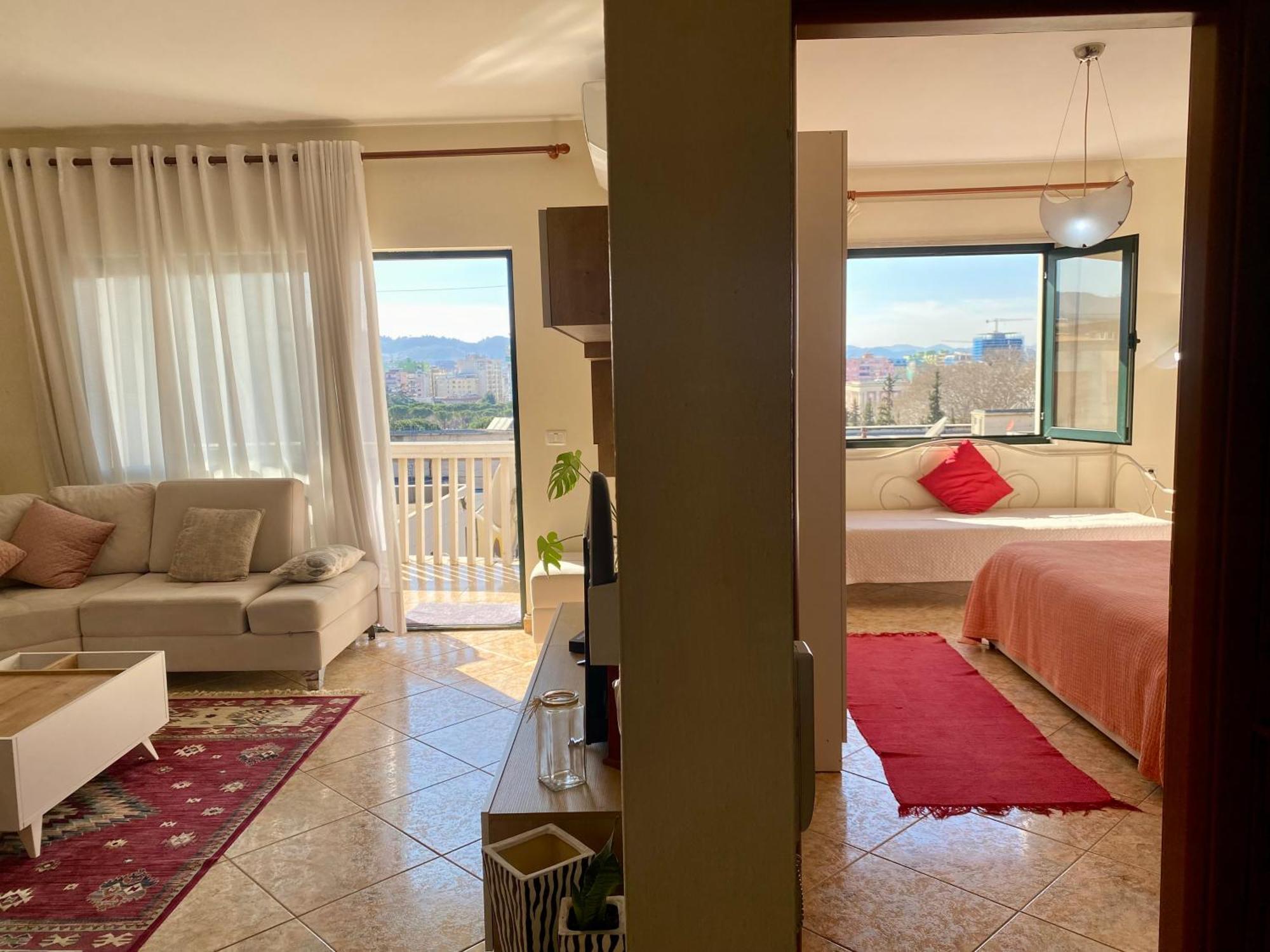 Rtsh Apartment Tirana Esterno foto